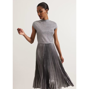 Phase Eight Jayla Metallic Knit Dress